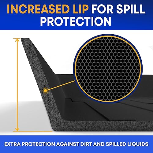 Miniatura 5 de Forro de carga premium para KIA Sorento de 5 asientos, diseño de maletero detrás de 2 filas 2016-2019 - 100% de protección, alfombrilla de maletero