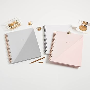 Amazon.com : russell+hazel Signature Spiral Notebook with