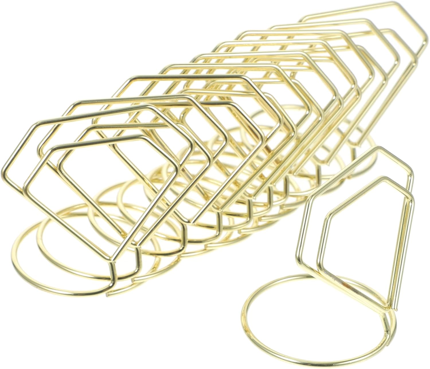 Photo Holder Clip Stand Diamond Ring Note Holder Small Table Cards Stand for Wedding