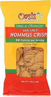 Oasis Foods Hommus Crisps, 6 Oz