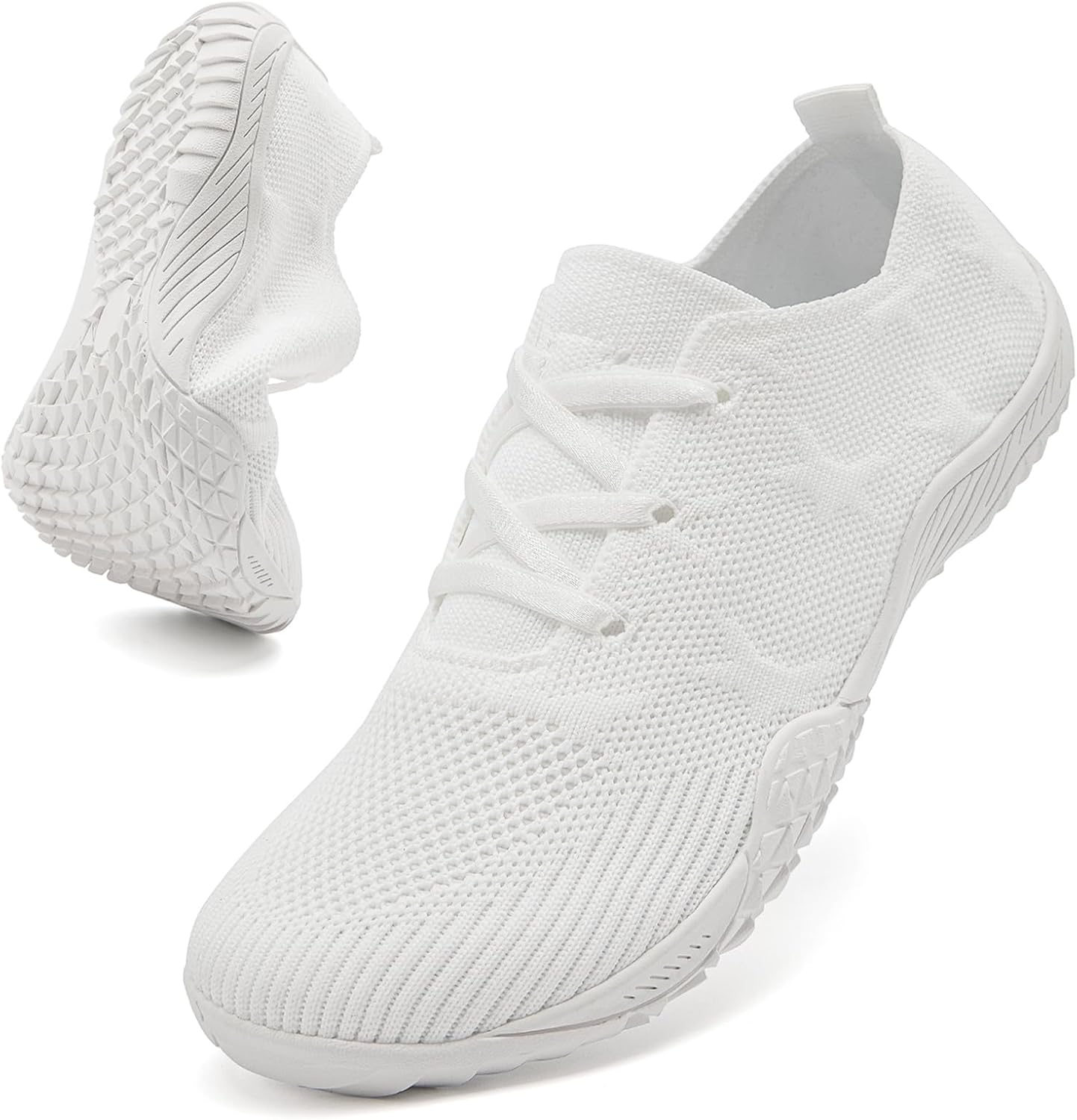 Barfußschuhe Damen Barfuss Schuhe Turnschuhe Sportschuhe Sneaker Sommerschuhe Leichte Hallenschuhe Fitnessschuhe Weich Barfussschuhe Stoffschuhe Traillaufschuhe