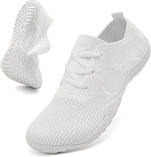 Barfußschuhe Damen Barfuss Schuhe Turnschuhe Sportschuhe Sneaker Sommerschuhe Leichte Hallenschuhe Fitnessschuhe Weich Barfussschuhe Stoffschuhe Traillaufschuhe