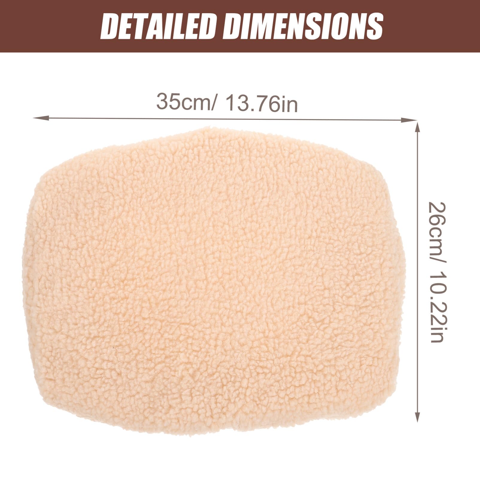 Healifty Knee Pads Scooter Chair Cushion Crutches Knee Walker Supplies Knee Walker Accessory Knee Accessory Knee Walker Cushion Knee Cushion Knee Walker Pads Crutch Pad Plush On The Lap