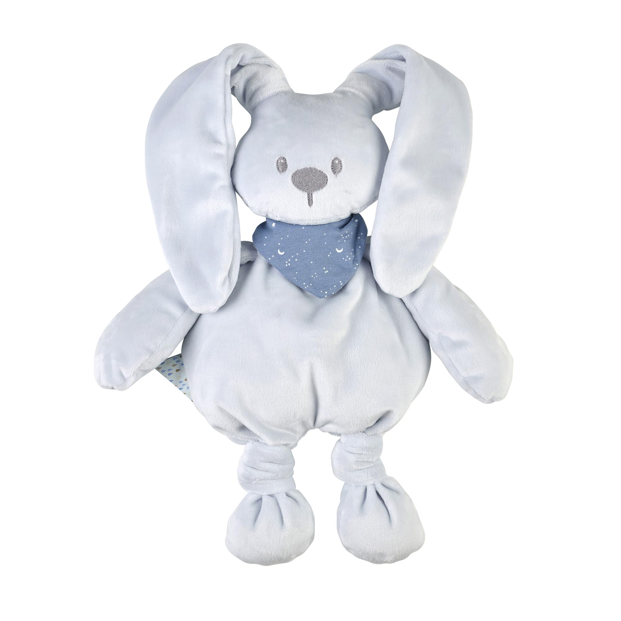 Nattou Lapidou Cuddly Toy Rabbit, Patel Blue