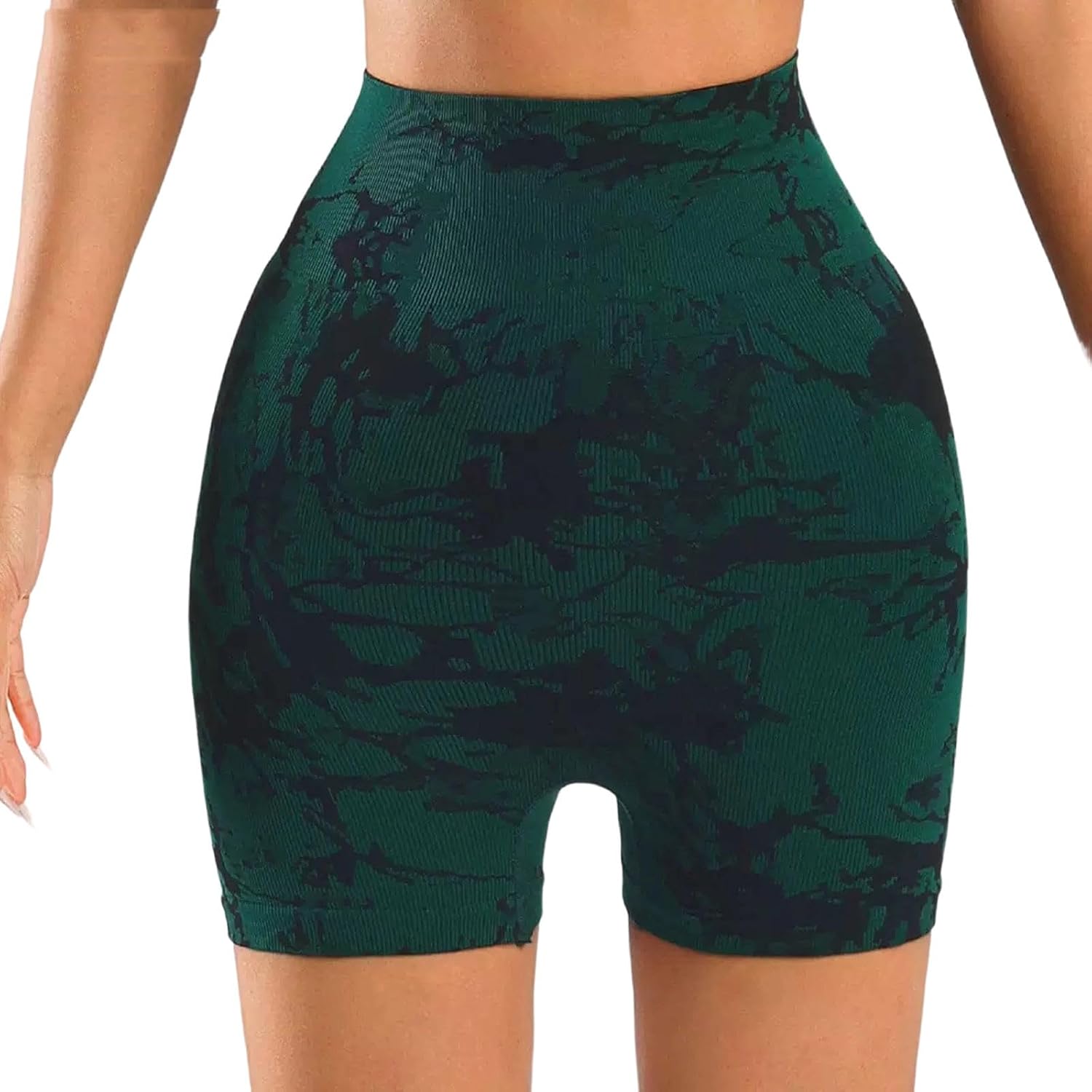 Biker Shorts Women High Waisted Tummy Control No Front Seam Athletic Hiking Workout Spandex Shorts Fashion Outfits