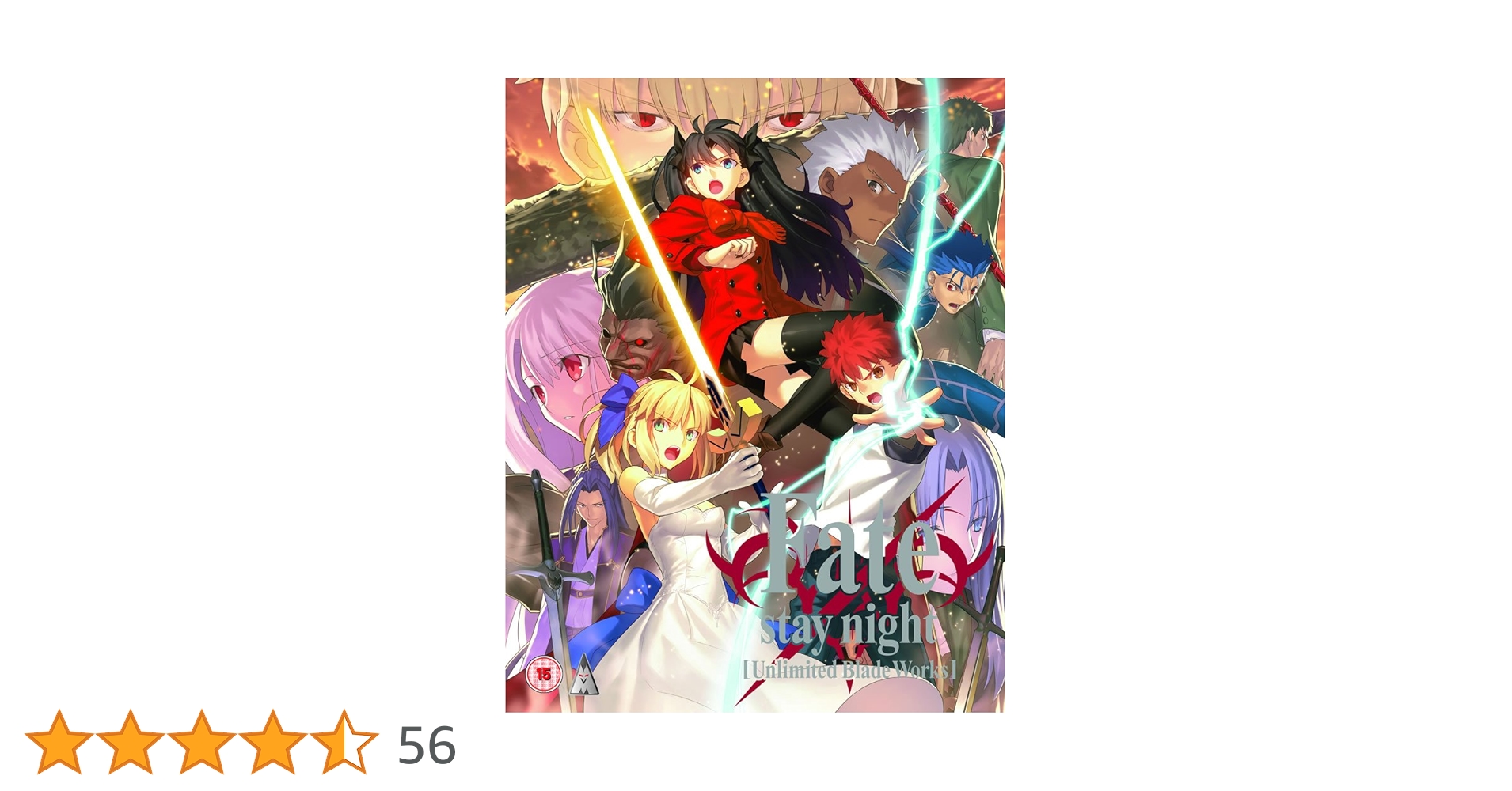 Amazon.co.jp: Fate Stay Night Unlimited Blade Works Blu-ray