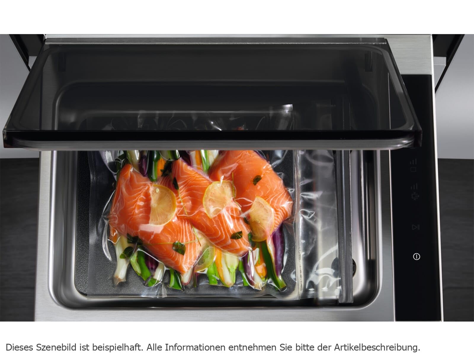 AEG KDK911423T Vakuumierschublade Matt Black