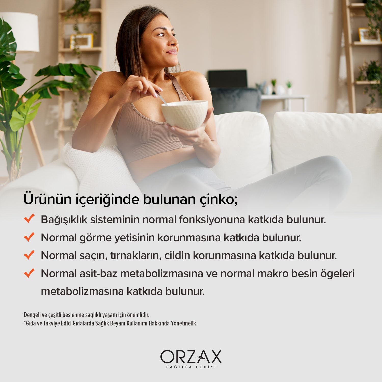 Immunol Orzax Ocean Picozinc Takviye Edici Gıda 30 Kapsül