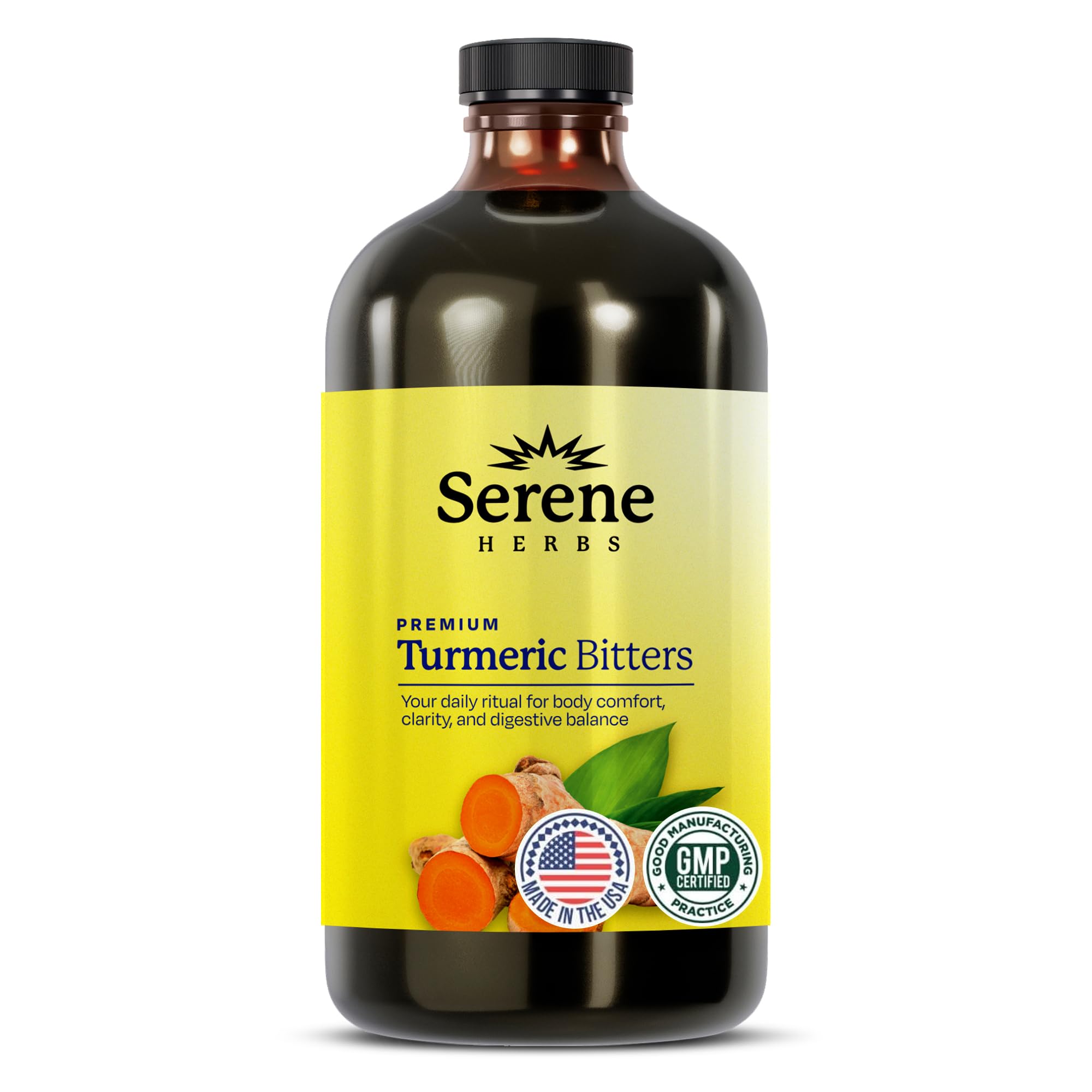 Serene Herbs Liquid Turmeric Black Pepper