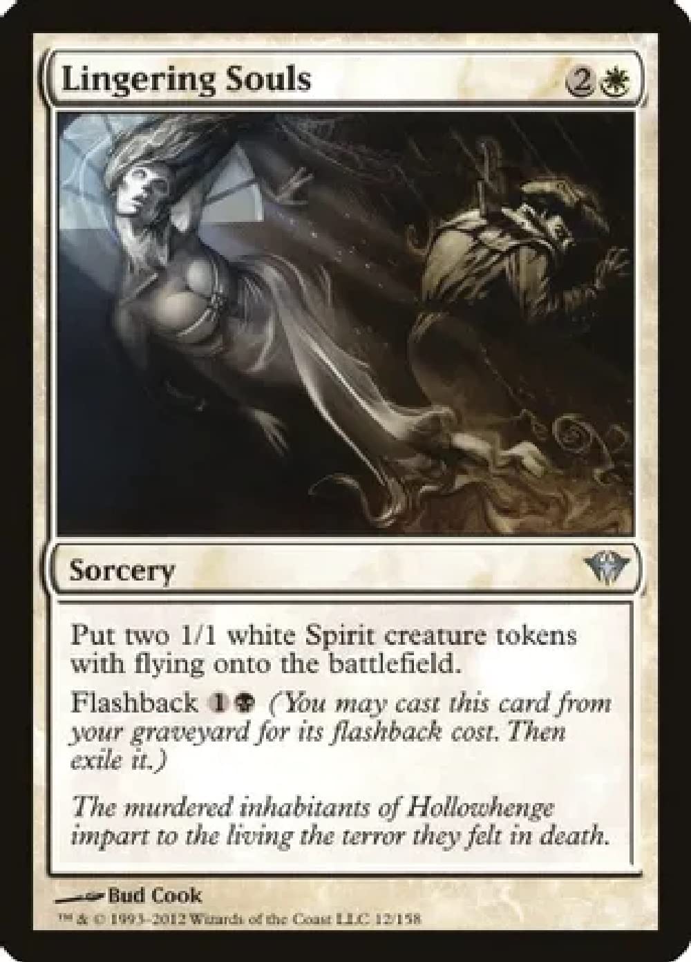 Amazon.com: Magic: The Gathering - MTG - Lingering Souls (12) - Dark  Ascension Uncommon : Toys & Games