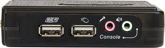2 Port USB VGA KVM Switch - Single VGA - Hot-Key & Audio Support - 2048x1536 @60Hz KVM Switch - KVM Video Switch (SV211KUSB)