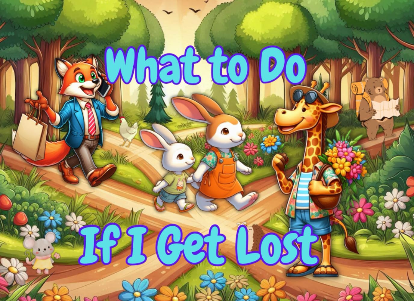 What To Do If I Get Lost: A Coloring Book About How to Stay Safe when Getting Lost