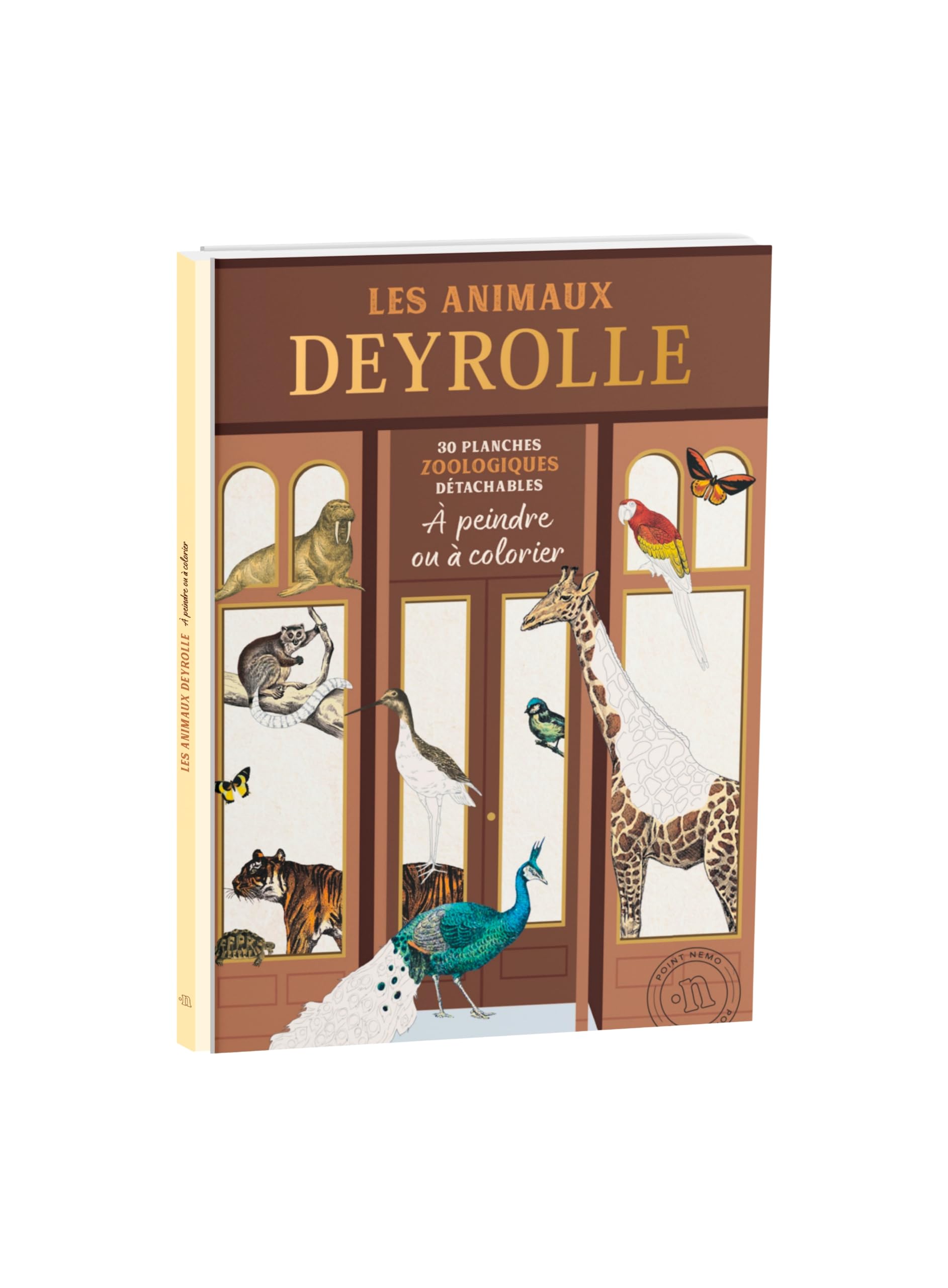 Les animaux Deyrolle à colorier: 30 planches détachables à peindre ou à colorier