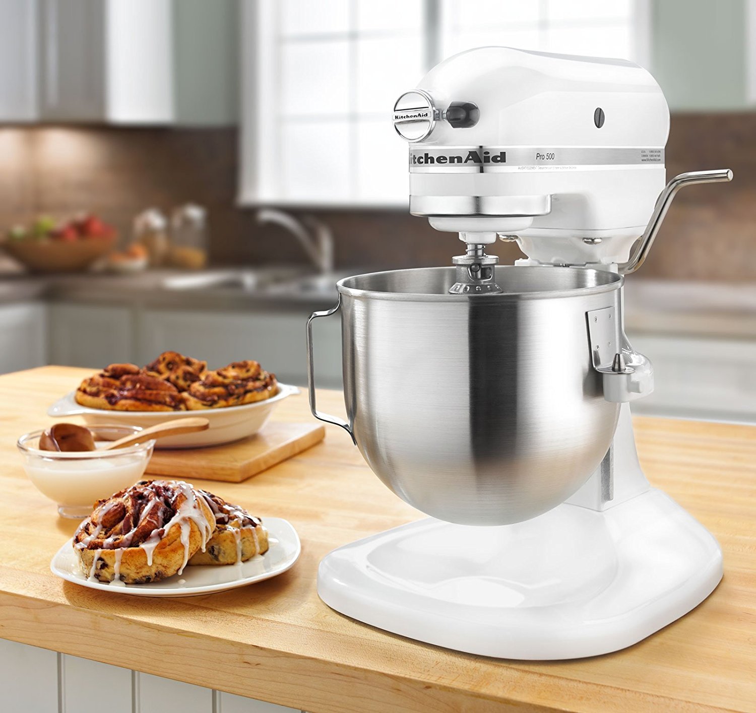 Buy KitchenAid KSM500PSWH Pro 500 Series 10-Speed 5-Quart Stand