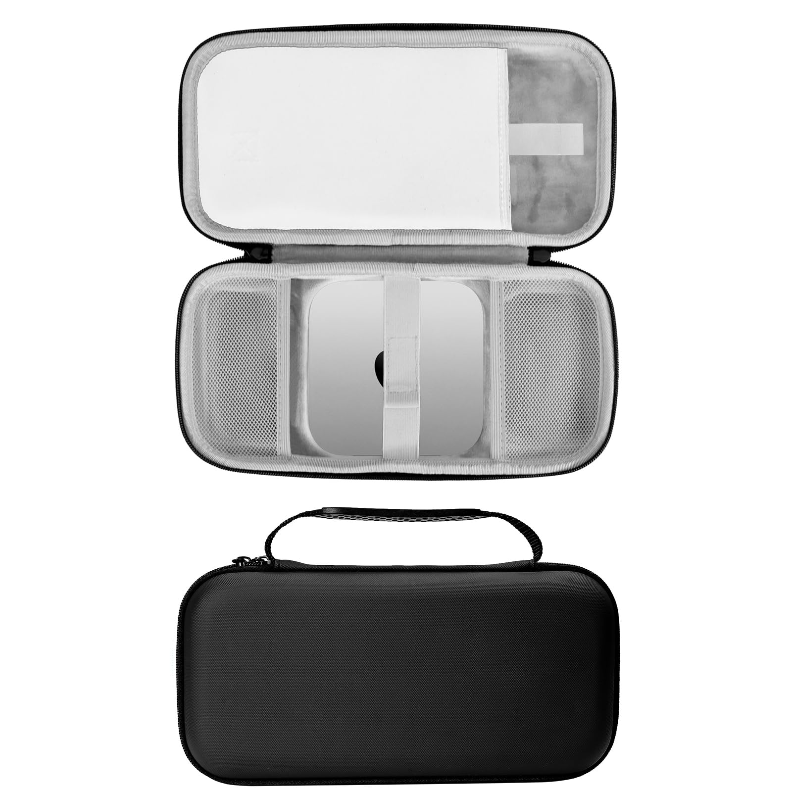 Custodia Rigida Da Viaggio Per Mac Mini M4/M4 Pro - Borsa Antiurto EVA Con Scomparti Per Mouse E Accessori - 5