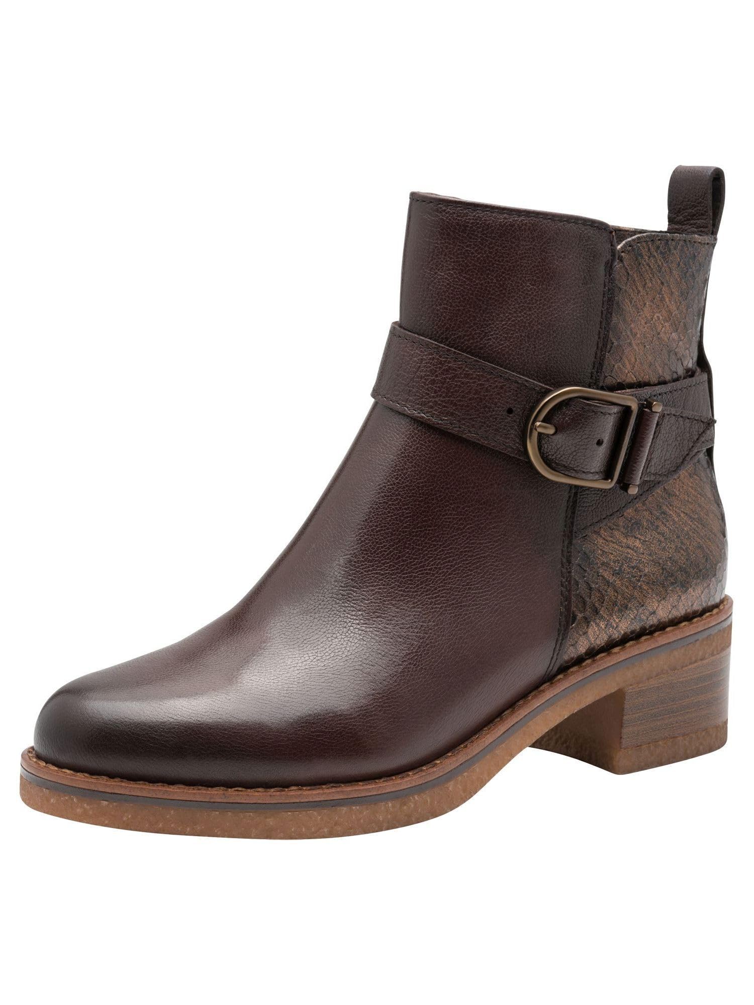 Marco Tozzi Women's Mode-Stiefel 2-25351-45 Fashion Boot, Mocca Comb, 7.5 UK