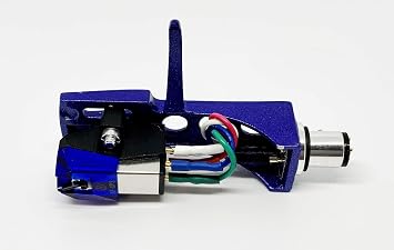 Blue Headshell AT-XP3 Cartridge And Stylus Needle For Technics SL D1, SL D1K, SL D2, SL D202, SL D205, SL D2K, SL D3, SL D303