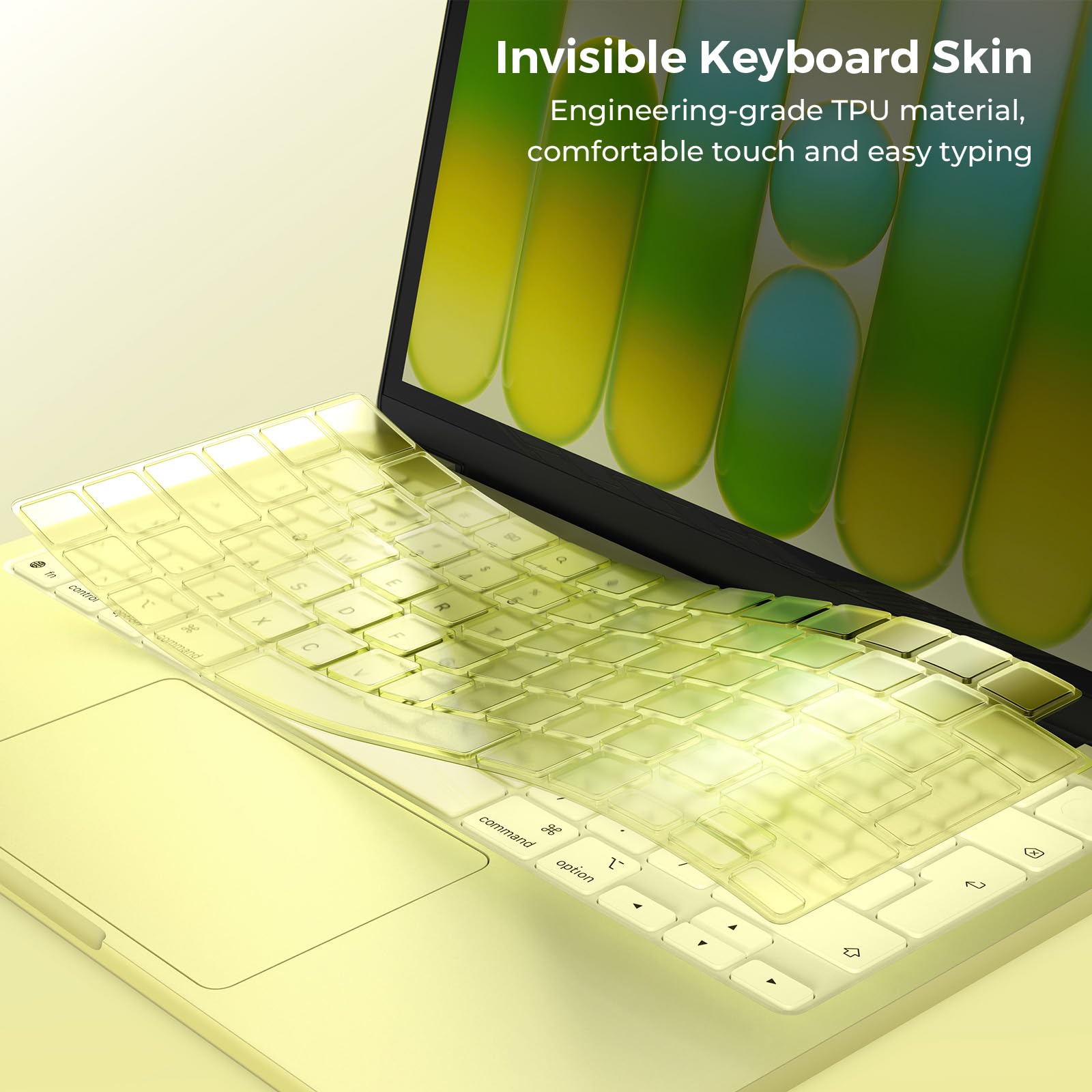 EooCoo Custodia MacBook Neo 13 Pollici 2026 Kit 3-in-1 Giallo agrume Opaco | Cover Rigida Mac Neo 13(A3404, A18 Pro),Guscio in Plastica con Tastiera e Protezione per Poggiapolsi e Trackpad in Argento EooCoo Custodia MacBook Neo 13 Pollici 2026 Kit 3-in-1 Giallo agrume Opaco | Cover Rigida Mac Neo 13(A3404, A18 Pro),Guscio in Plastica con Tastiera e Protezione per Poggiapolsi e Trackpad in Argento
