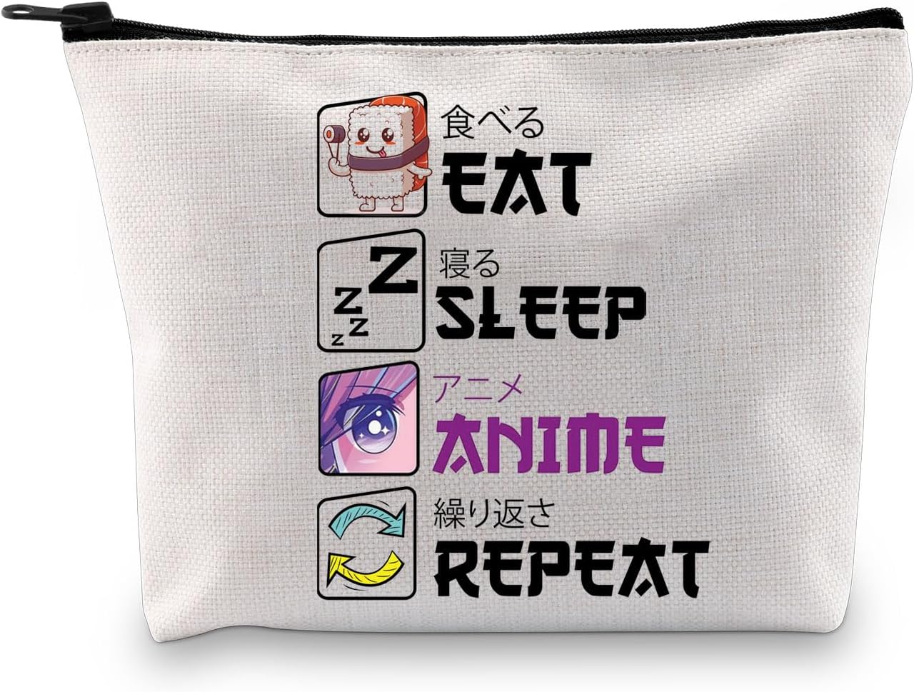 Tasse Kpop Demon Hunter Tasse Avec Inscription En Allemand Eat Sleep Anime Repeat Manga Tasse K Pop Demon Hunter