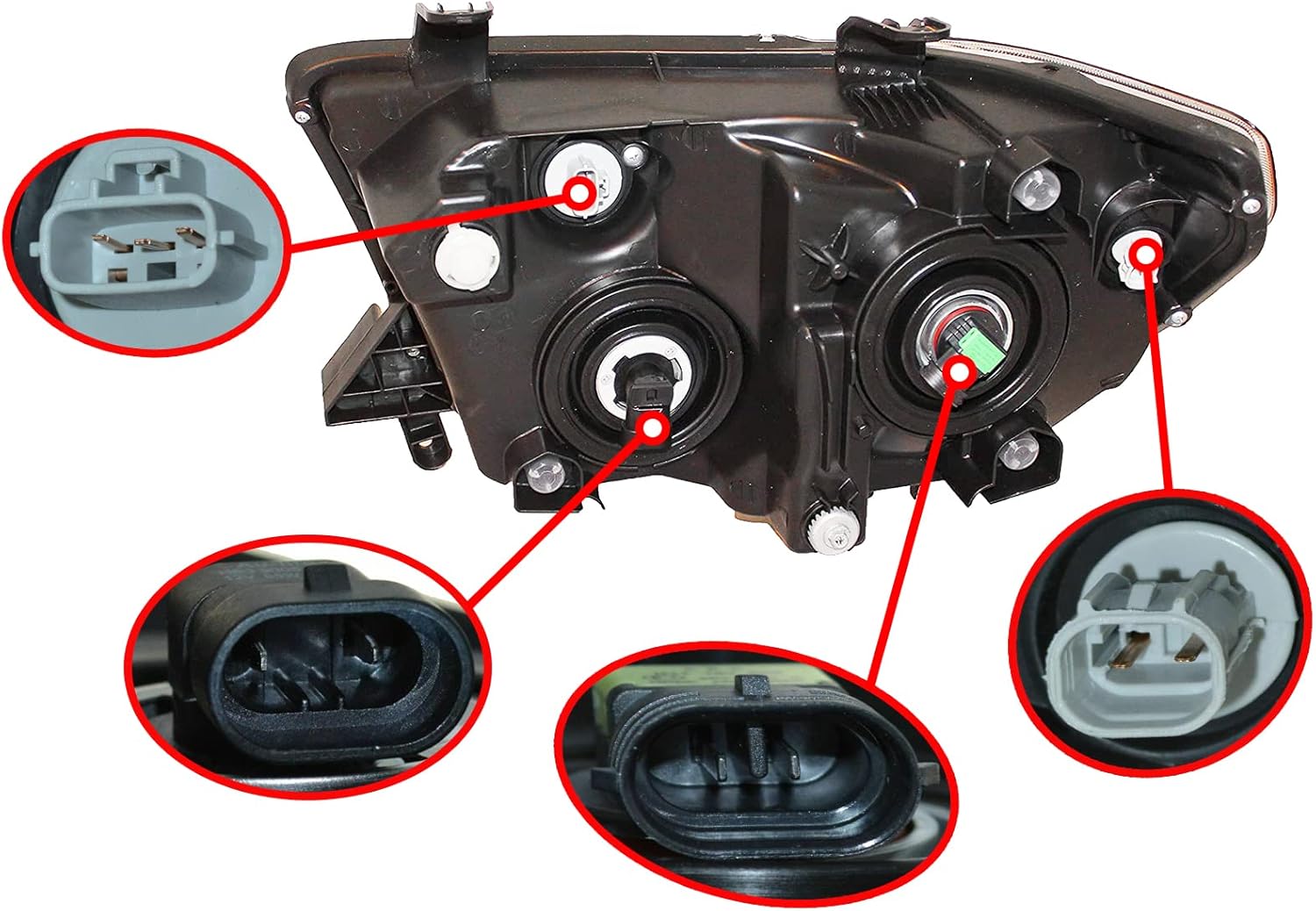 DEPO 312-11A3R-AC Replacement Passenger Side Headlight Assembly (This product is an aftermarket product. It is not created or sold by the OE car company)