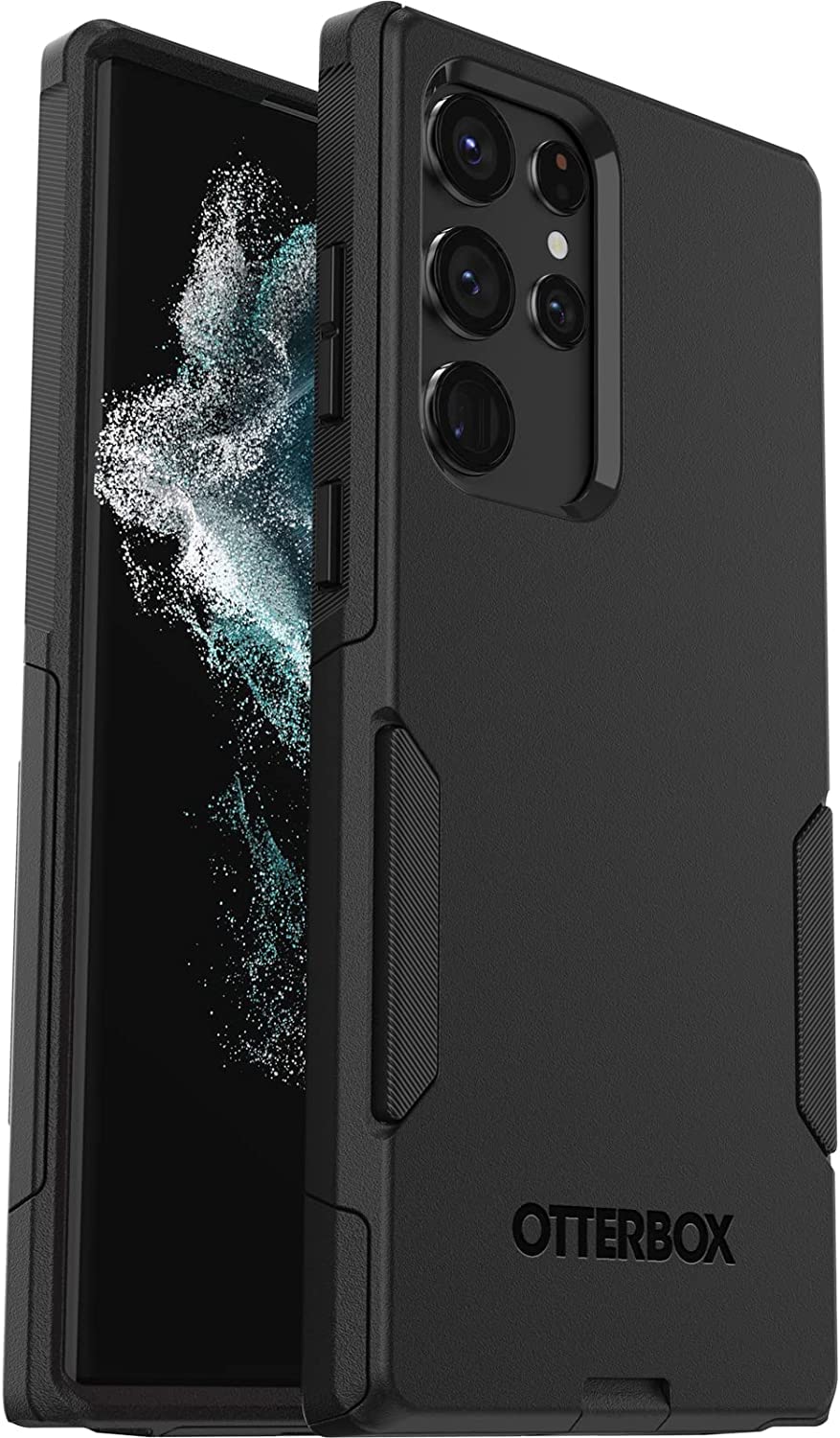OtterBox OtterGrip Symmetry Case for iPhone 14 Pro for MagSafe, Drop Proof, Protective Case with Built-In Grip, 3x Tested to Military Standard, Antimicrobial Protection, Black
