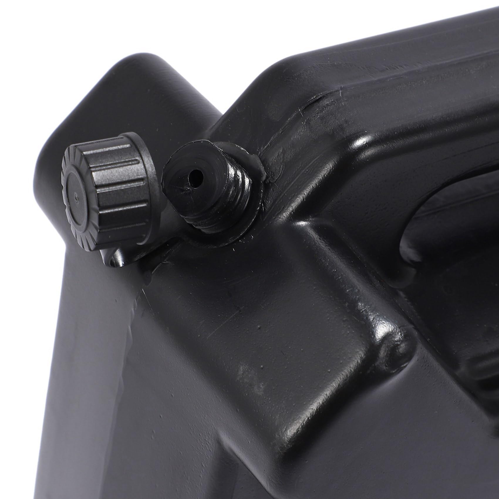 3X 5L Liter Schwarzer Kraftstoff Tank Können Auto Motorrad Ersatzbenzin Öltank Backup Jerrycan Kraftstoffkrüge Kanister mit Schloss & Schlüssel
