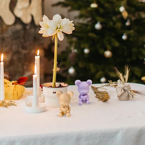 Miniatura 3 de Molde de vela para el día de San Valentín para hacer velas, molde de silicona 3D para fundición de resina, bricolaje yeso, arcilla polimérica,