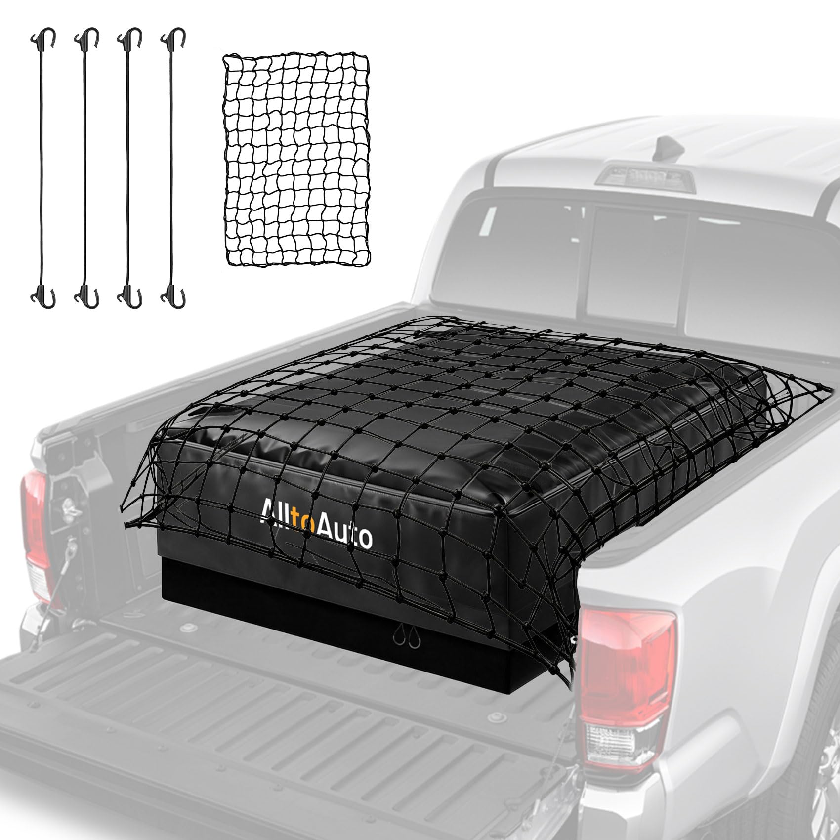 26 Cubic Feet Truck Bed Cargo Bag, Waterproof with Heavy Duty PVC