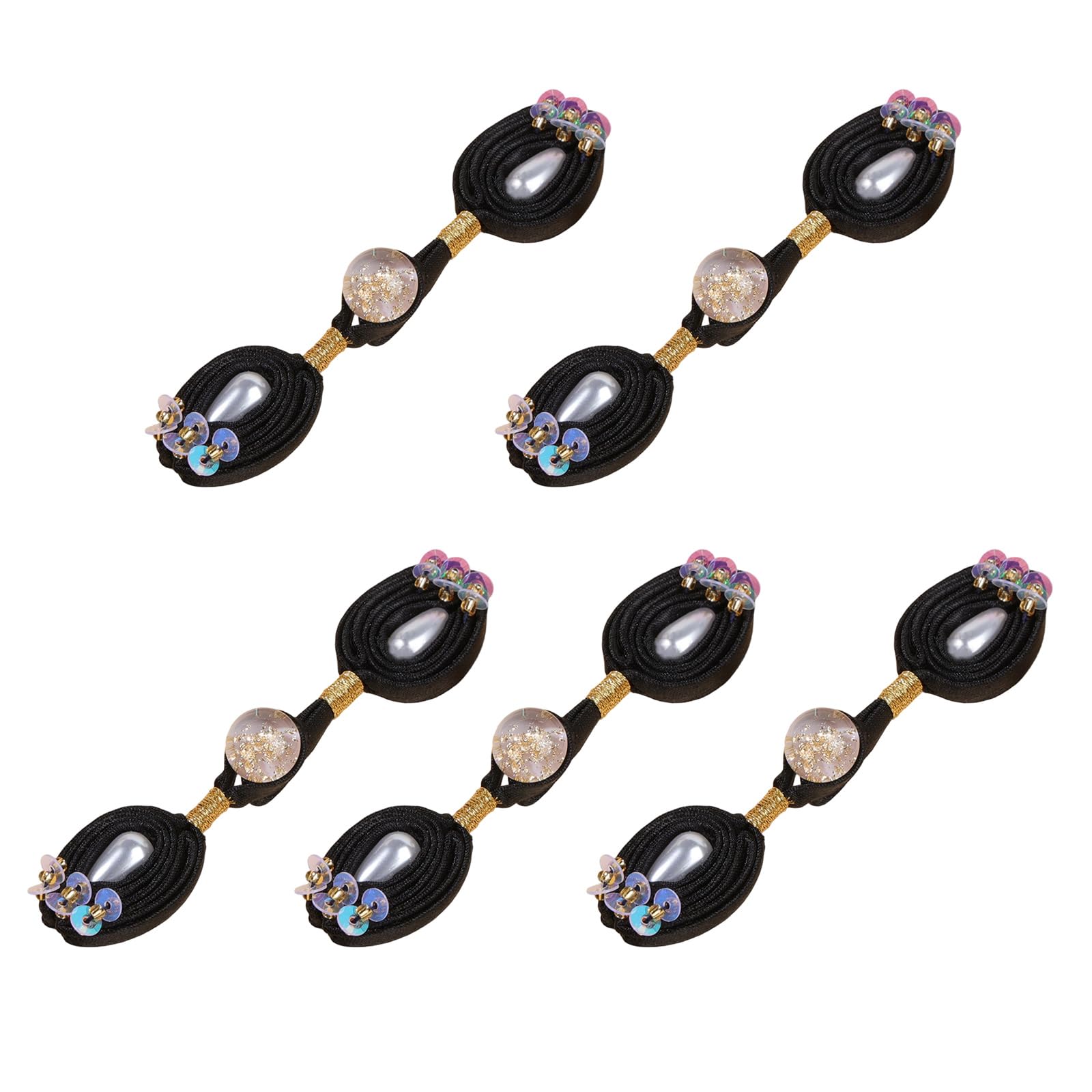 TFAOYS Chinese Knot Button for Cheongsam Clothing Satins Fabric Closures Knots Sewing Accessories 9 Color Option Sewing Button