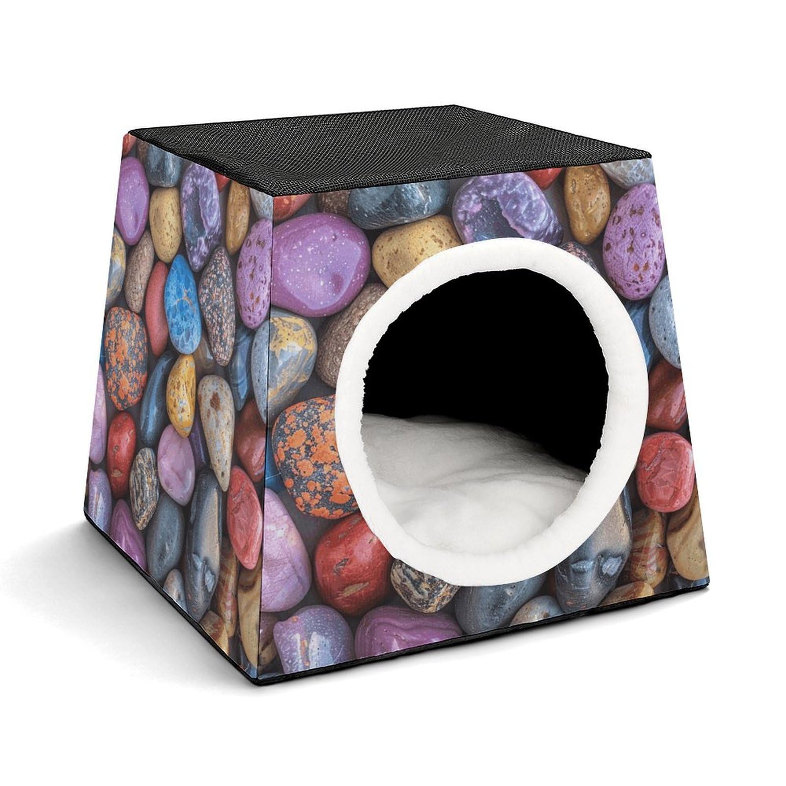 Abri pour animaux domestiques stressés ou frileux Pebbles and Rocks