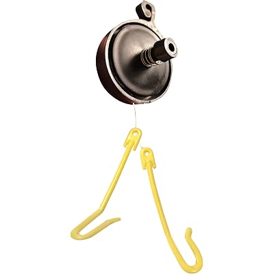 Plant Yoyo Hangers - 50 Pack - 2 Hooks - Plant Support for Stems & Branches with Heavy Buds, Colas, Flowers, Fruits & Vegetables - Great for Grow Tent, Grow Room, and Garden