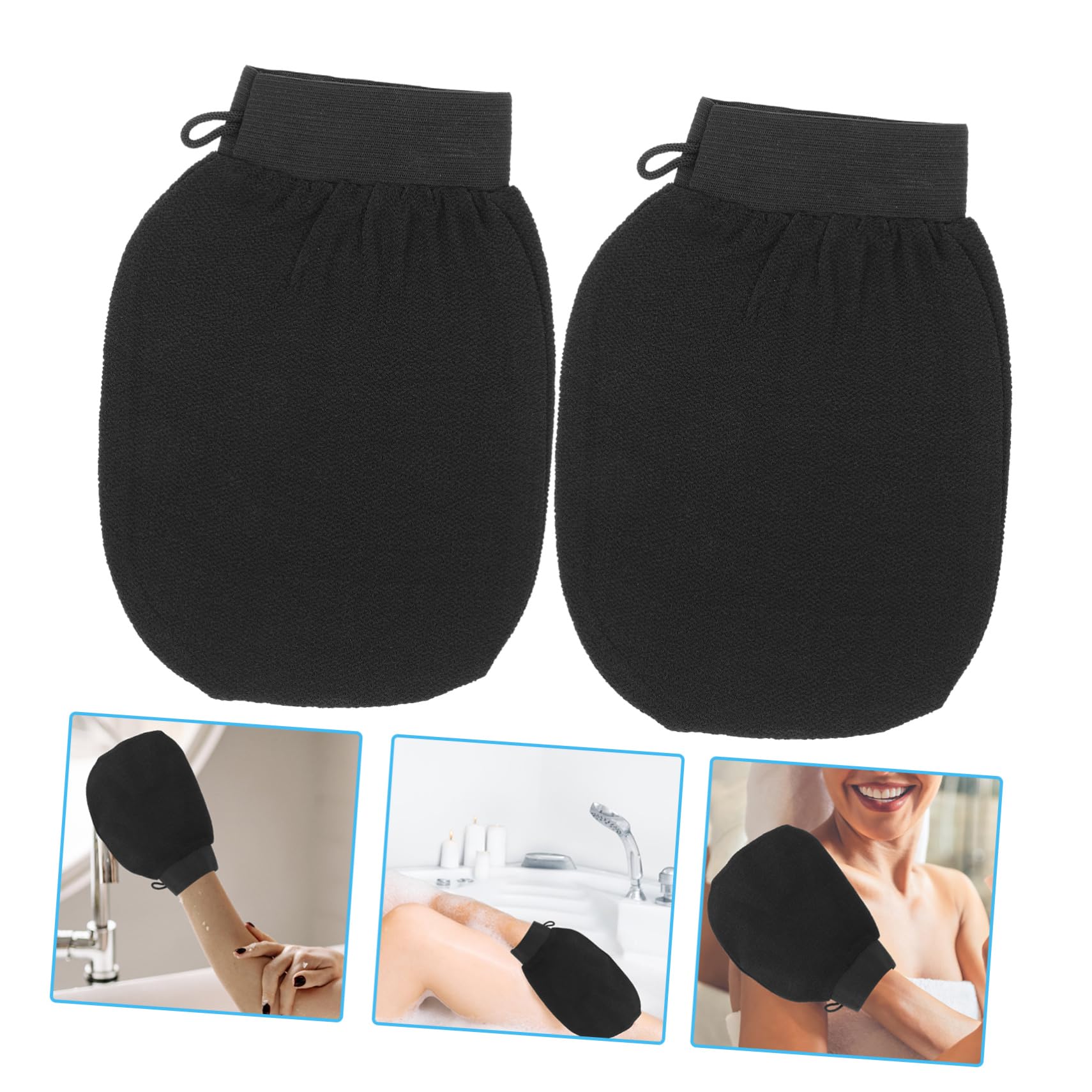 minkissy 10stücke Peeling-handschuhe Für Exfolierende Massagehandschuhe Zur Hautreinigung Wiederverwendbar Für Nacken Schultern Und Füße Fördert Die Durchblutung Und Sorgt Für