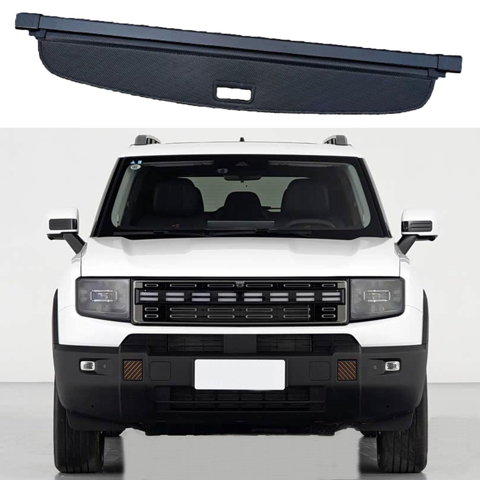 SXLGDW Car Retractable Rear Trunk Parcel Shelf,Compatible with JETOUR Shanhai T1,Car parts
