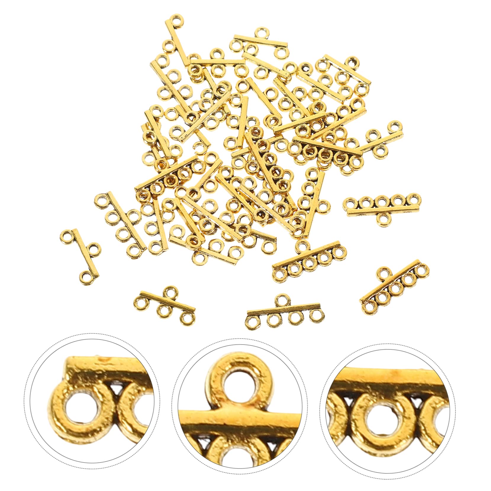 SHINEOFI 3 Set Di Ciondoli Per La Creazione Di Gioielli Assortimento Di Ciondoli Per Collane Kit Di Connettori Per Artigianato 40 Pezzi*3