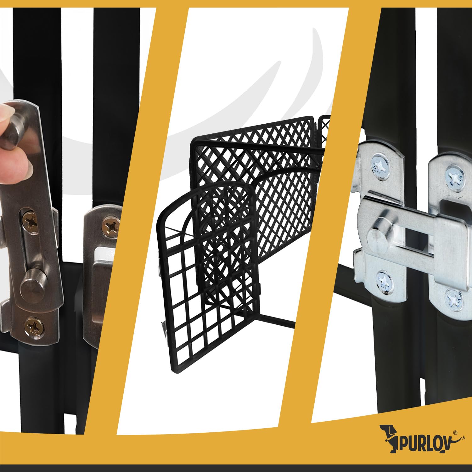 ISO TRADE Gabbie Pet Playpen - 90 x 90 x 60 cm Cage