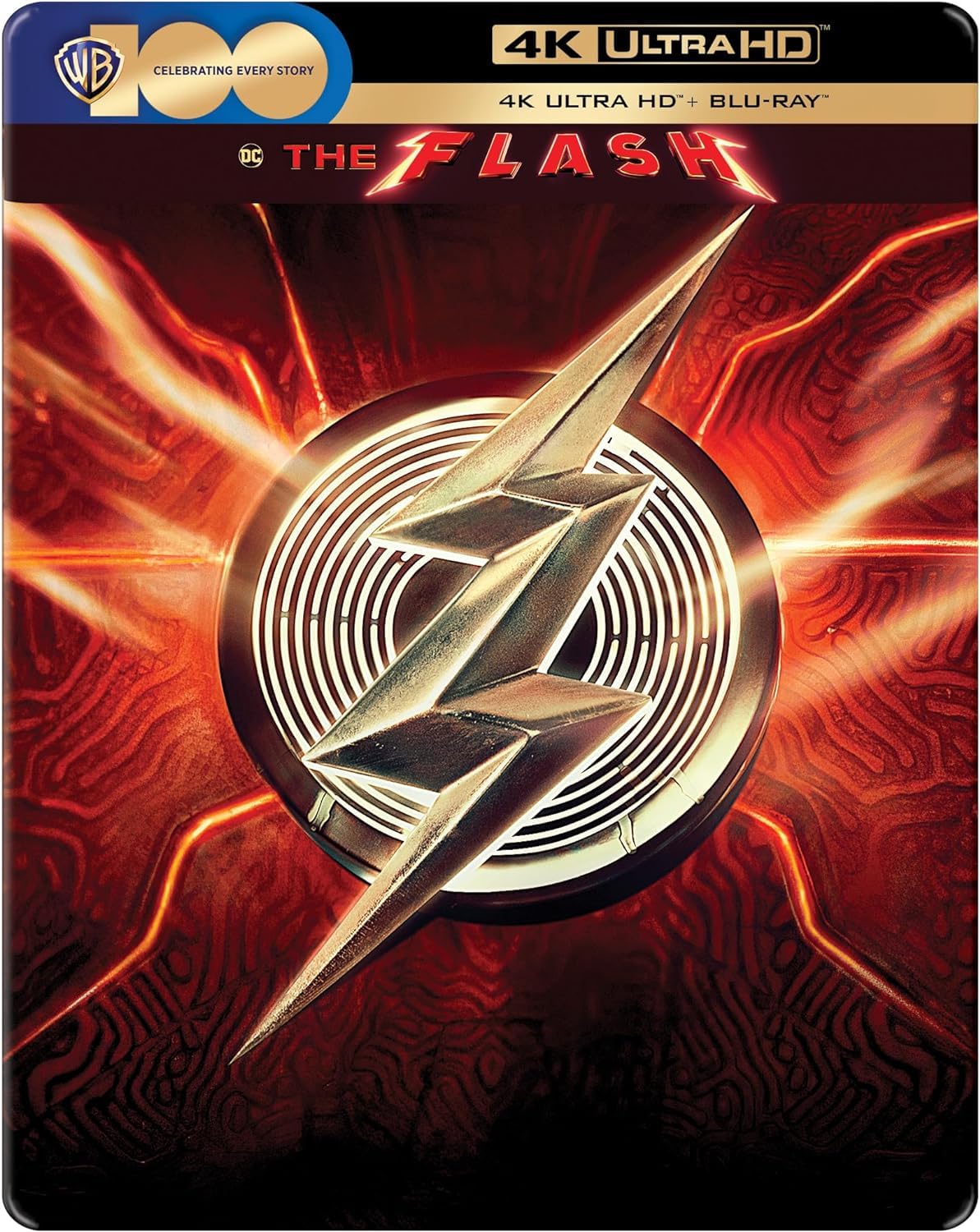 Amazon The Flash Limited Edition Steelbook 4k Uhd Blu Ray