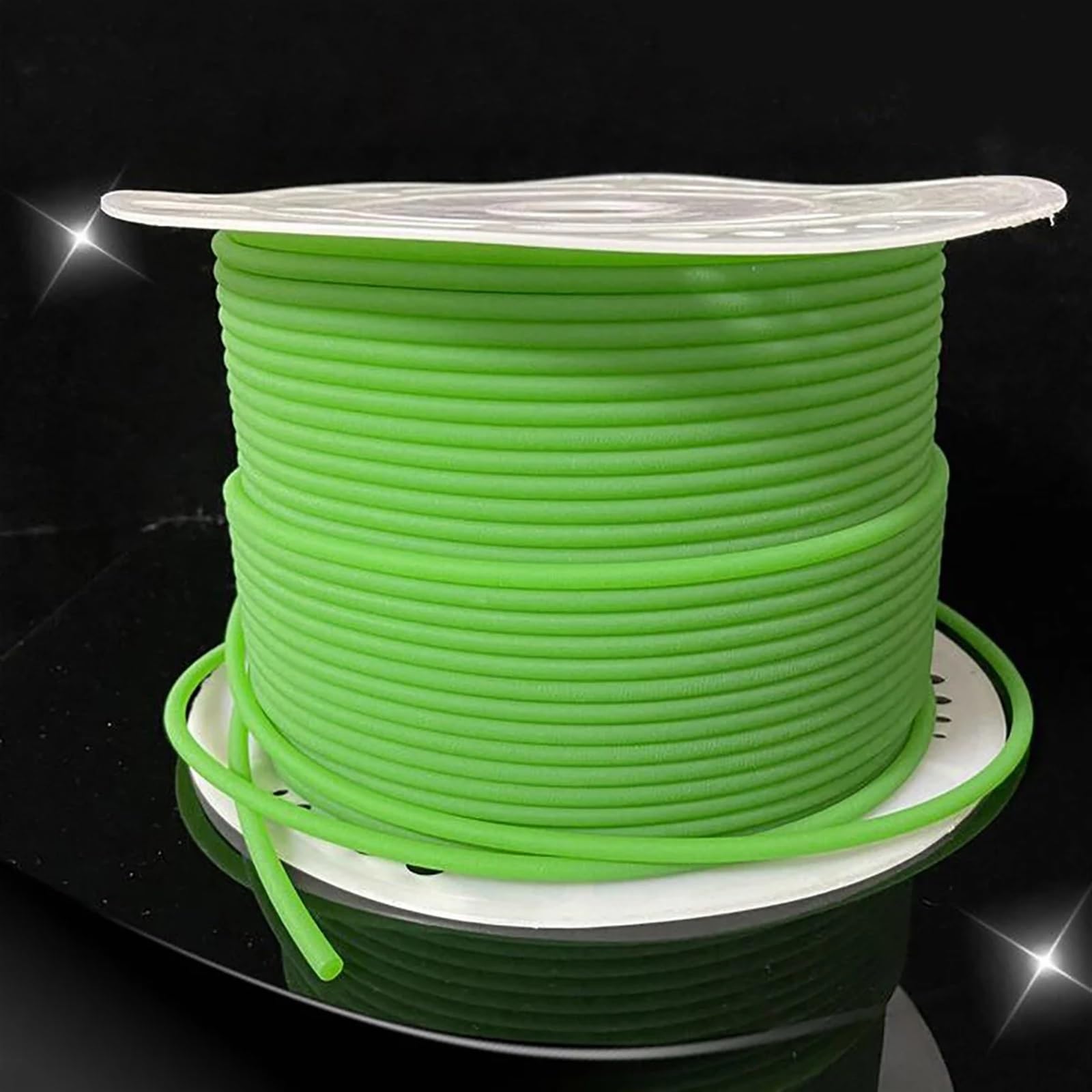 Cinghia Trapezoidale Nastri Trasportatori Poliuretano Verde Da 1-5 Metri Diametro Cavo Fondibile PU Rotondo Cinghia Trasmissione 15/2/25/3/35/4/5/6/7/8/9/10/12/15/18 Mm(15mm,1M)