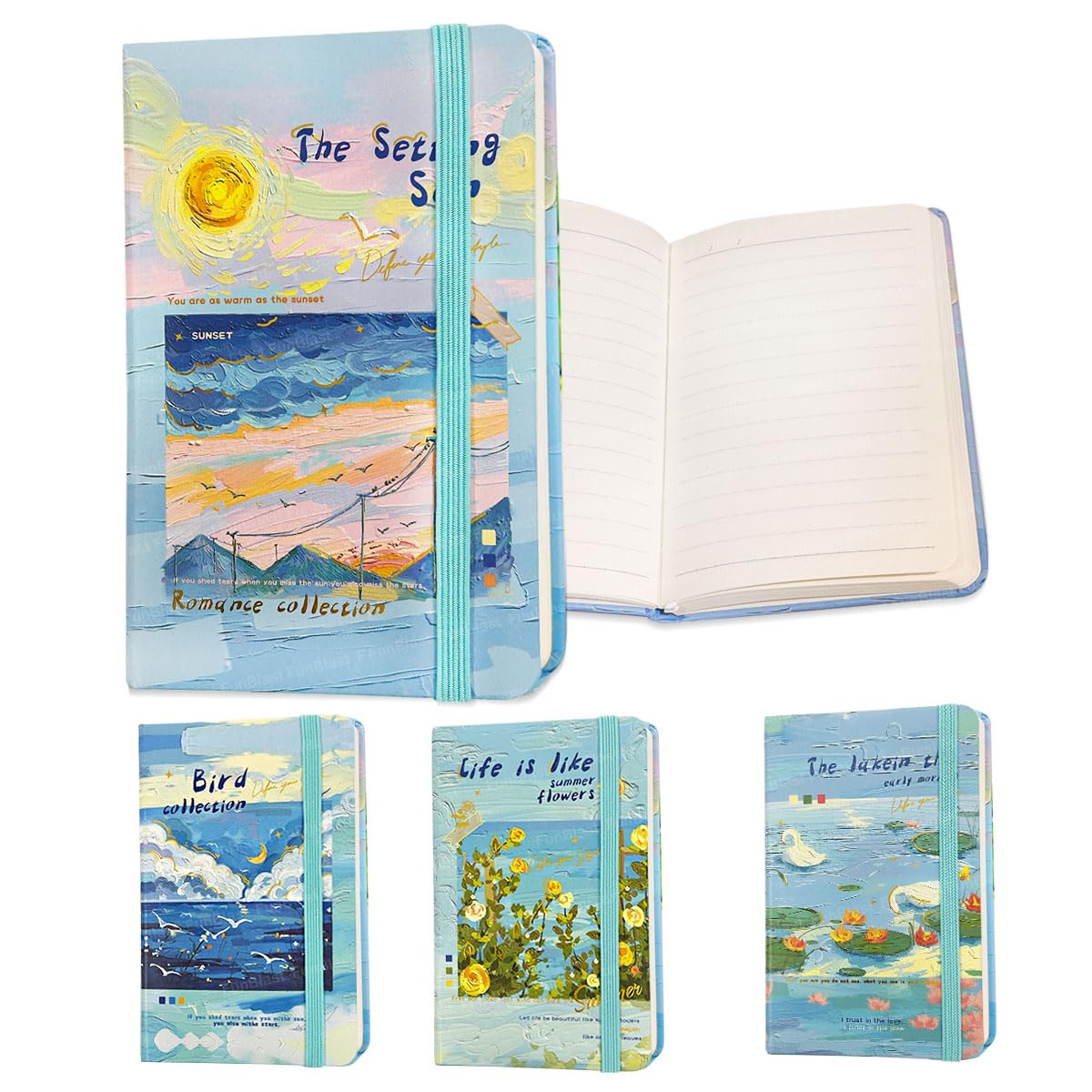 FunBlast Mini Diary for Kids – A6 Diary, Aesthetic NoteBookfor Journal, Kawaii Diaries, Notebooks Diaries for School and Office (Print May Vary) (80 Pages)