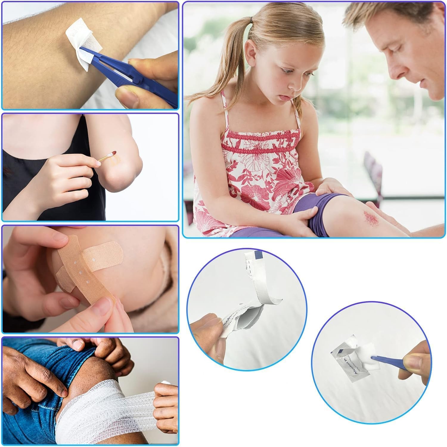 First Aid Kit Home 274PCS Emergency Kit Home Supplies First Aid Kits for Car Camping Essentials for Adventures Boat Public