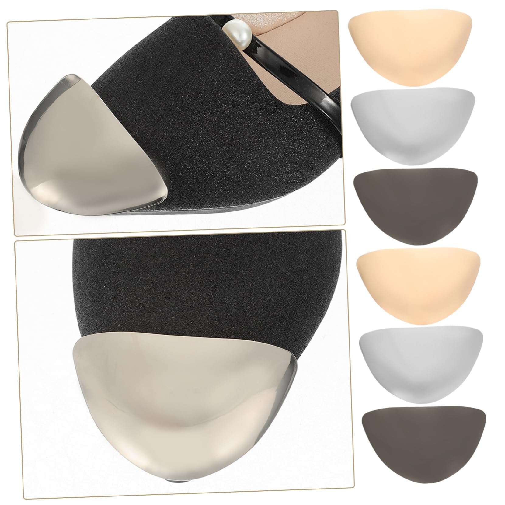Tacones Altos Para Proteger La Cabeza. Cubre Taloneras Para Zapatos De Taco Alto Tapas De Tacón Para Tacones Altos Cubiertas De Punta De Zapato Puntas Del Talón Planchar