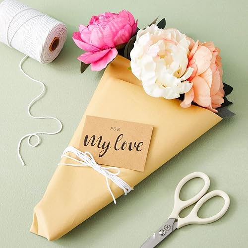 Miniatura 3 de Juvale Rollo de papel kraft para envolver regalos, mudanza, embalaje, papel de envío marrón liso para manualidades, postal, camino de mesa,