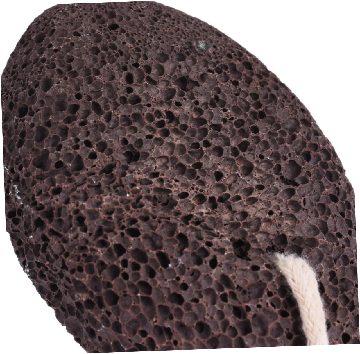 Ipetboom 2pcs Foot Brush Natural Pumice Stone Dead Skin Scrubber Exfoliating Body Scrubber for Feet Hands Heels Earth Pumice Stone