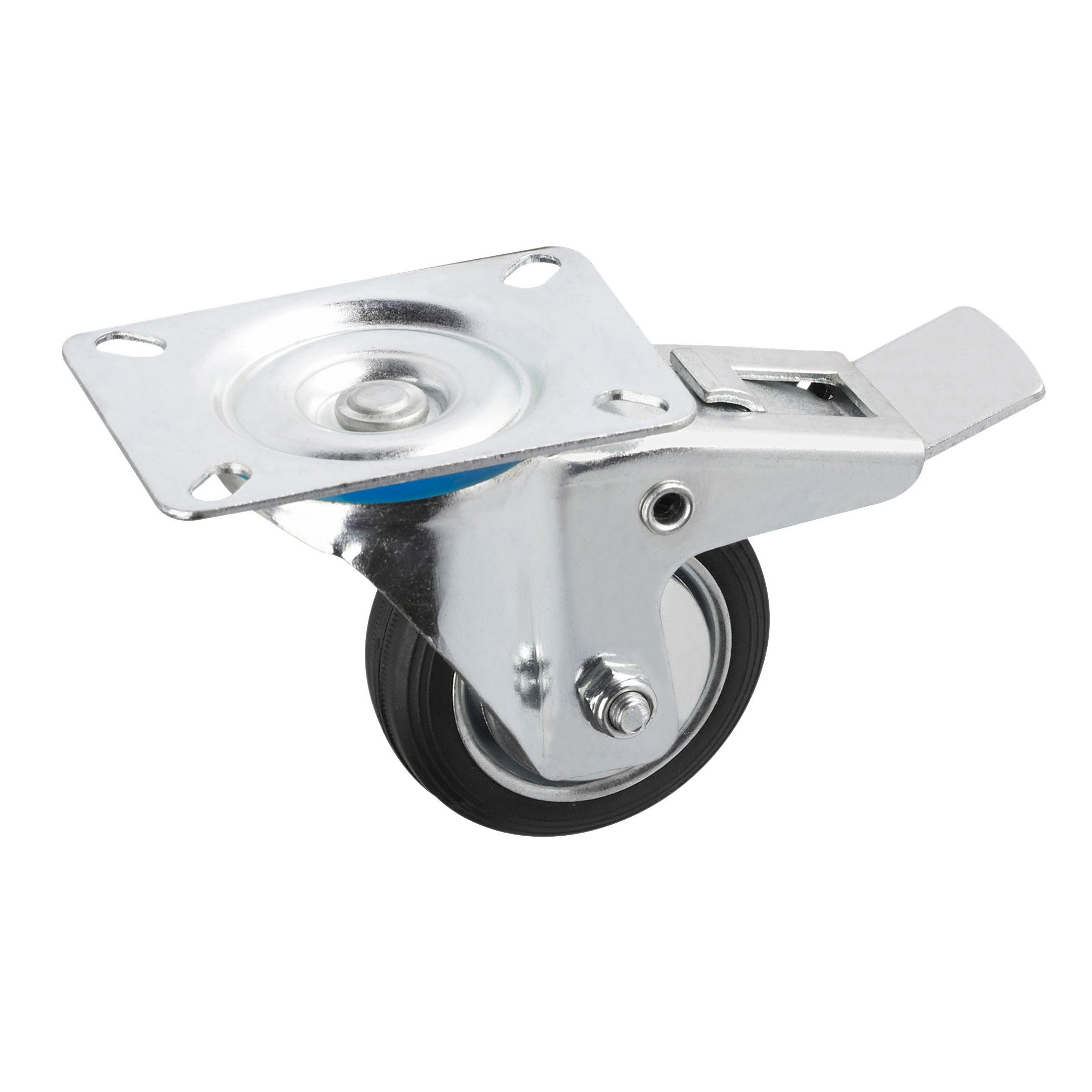 Metafranc Master Caster ✓ Adjuster ✓ Plate ✓ Solid Rubber Wheels ✓ Soft Tread ✓ Roll Bearing Wheel/Castor Heavy Duty Roll, 800780