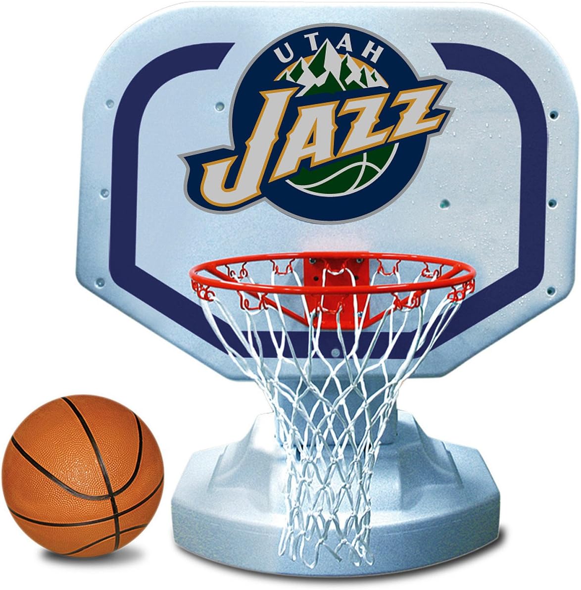 Poolmaster 72929 Utah Jazz NBA USA Competition-Style Poolside Basketball Game