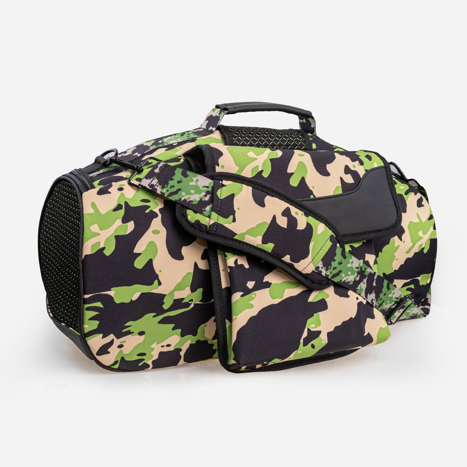 Estuche de Transporte Funda de Viaje Cubierta Portátil Accesorios con Correa para JBL Boombox 4 Altavoz Bluetooth portátil,Bolsa Adicional para Micrófonos,Cargador,Camuflaje