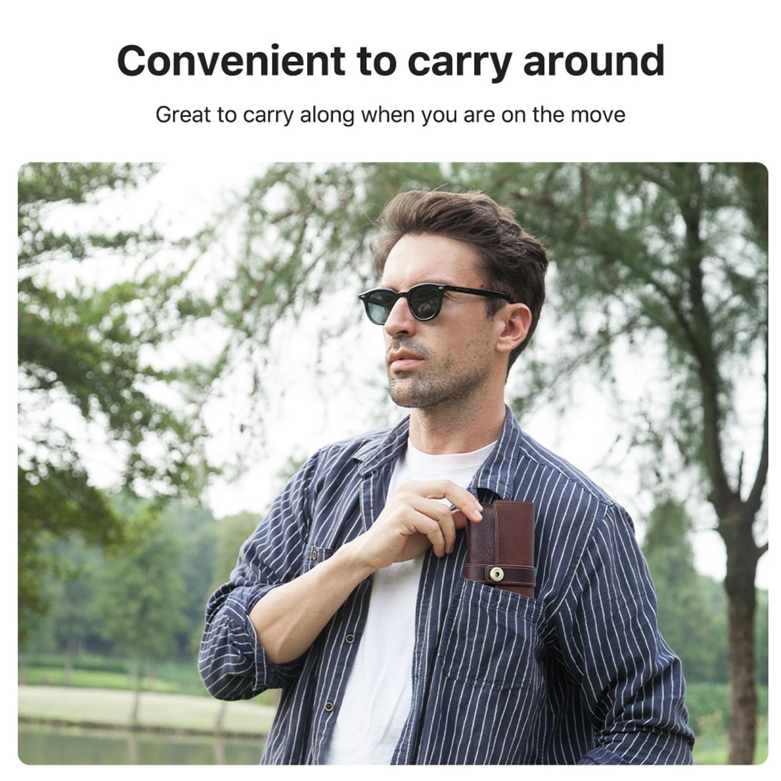 1Pcs Handmade Retro Echte Gläser Abdeckung Fall Lagerung Tasche Sonnenbrille Schutz Box Brillen Halter Männer Frauen Für Sonnenbrille