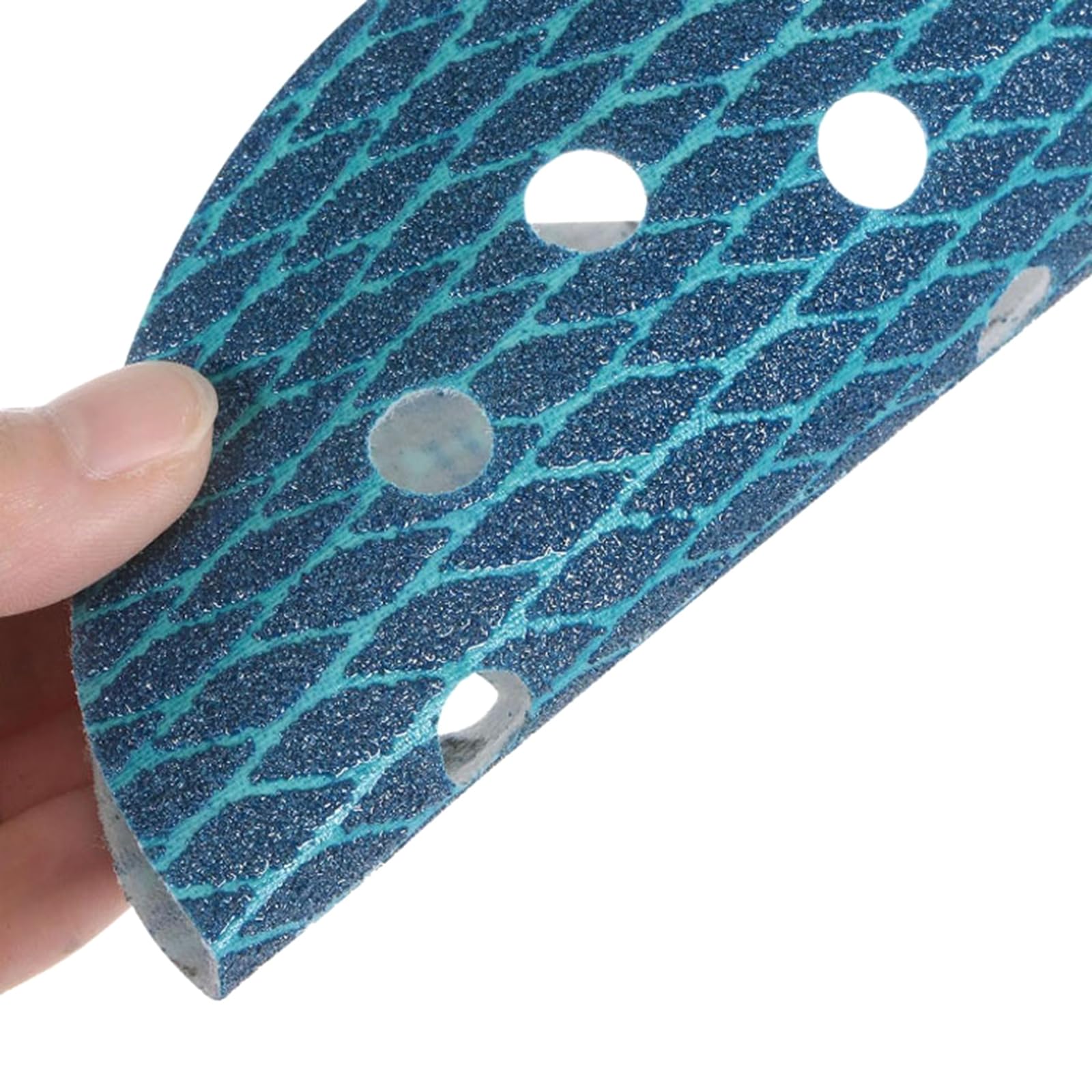 100 Stück Schleifscheibe 5 Zoll 125 mm Exzenterschleifer Schleifpapier Schleifwerkzeug Rhombus Schleifscheibe Schleifpapier Zubehör und Papier für Exzenterschleifer