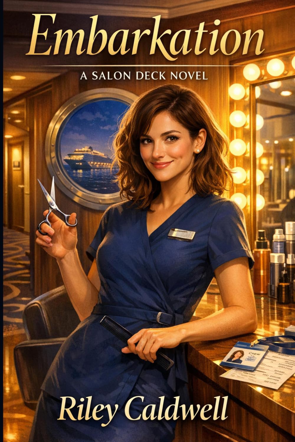 Embarkation: Spicy. Funny. Unapologetically Hers. (Mae Hart at Sea: Spicy, Funny Cruise-Ship Women’s Fiction)