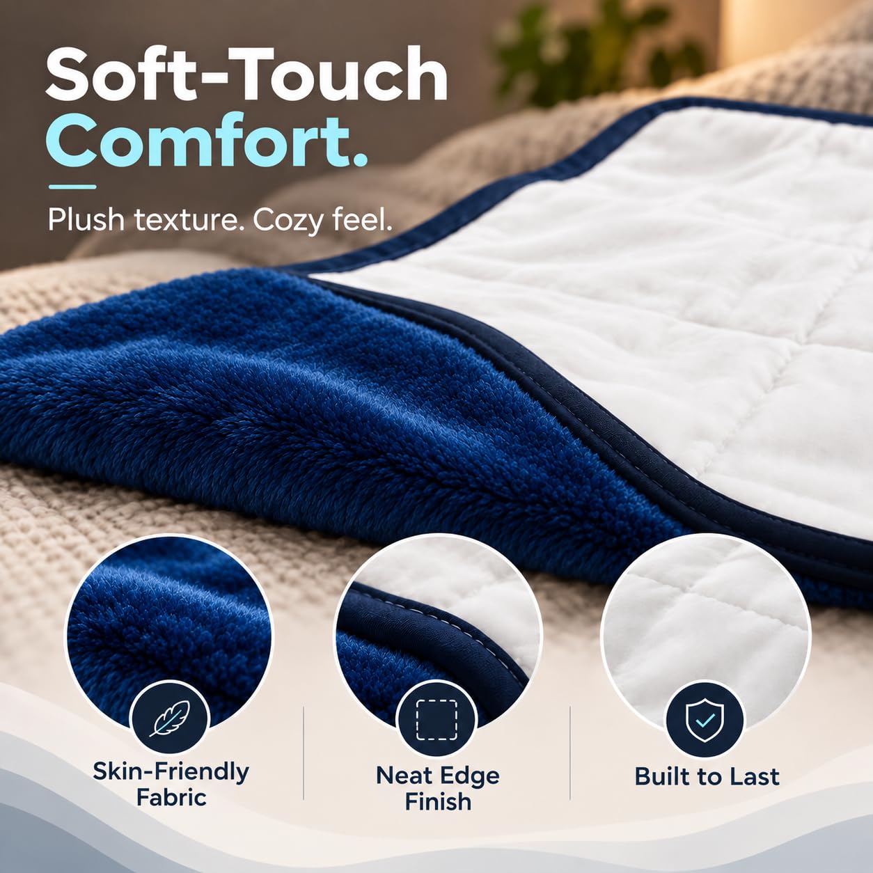 Ultra Soft Electric Blanket - Single Bed -5 Ultra Soft Electric Blanket - Single Bed -5