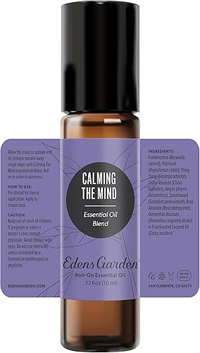 Miniatura 9 de Edens Garden Calming The Mind - Mezcla de aceite esencial roll-on - 100% puro grado premium, natural, terapéutico, aromaterapia, seguro para niños y